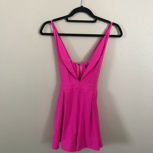 ANGL fuscia romper